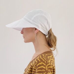 Beklina Sun Cap in White